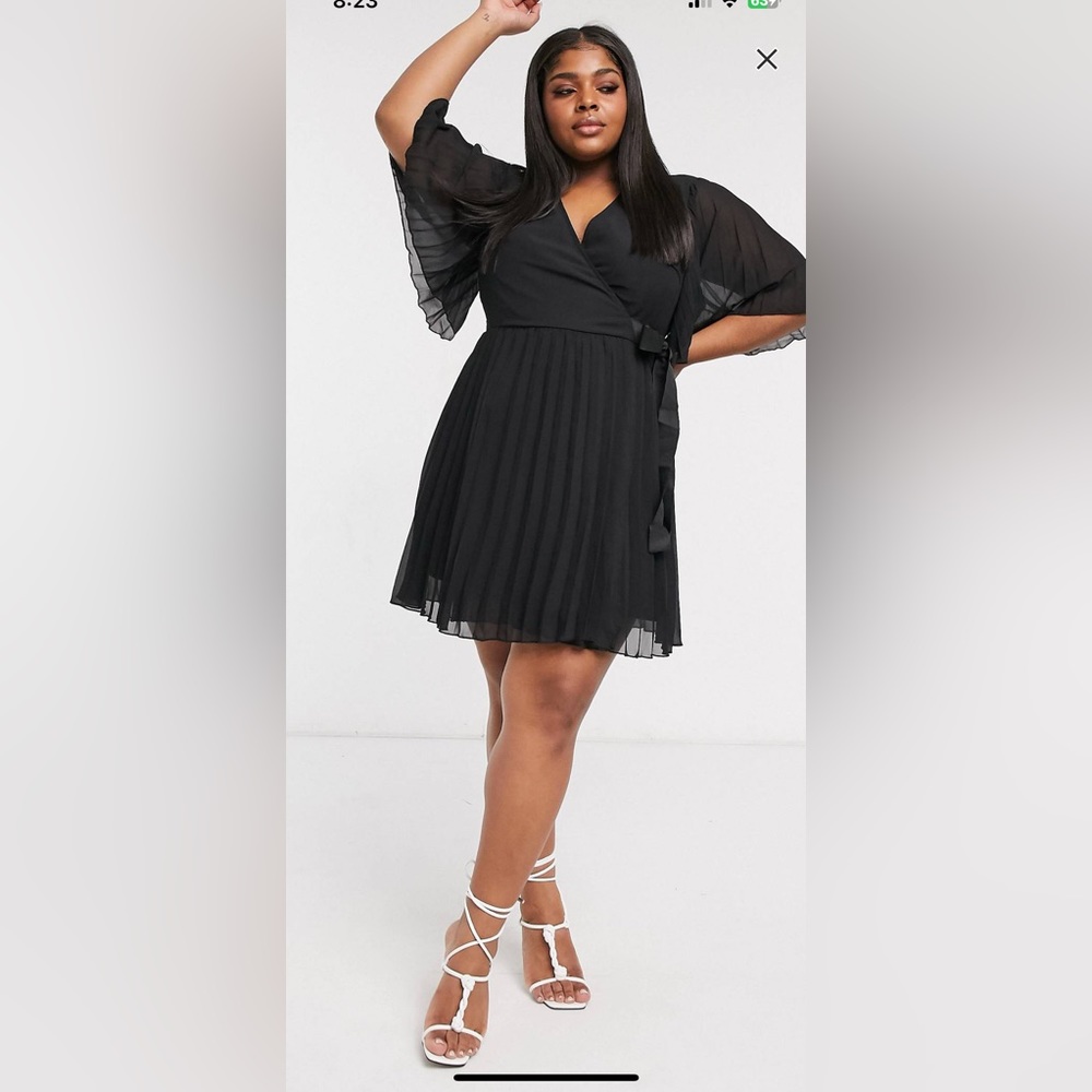 ASOS CURVE MINI DRESS SIZE 14
